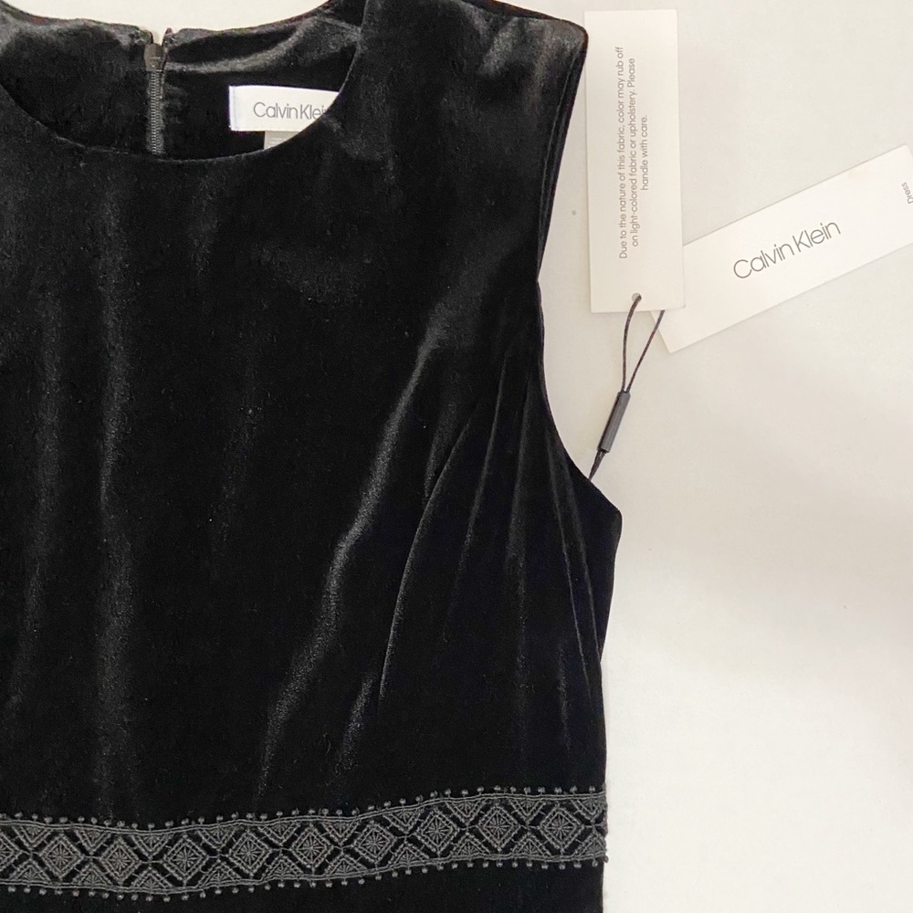 black velvet a-line dress